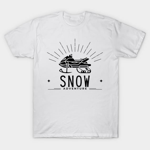 Snowmobiling 45 T-Shirt by TheSeason